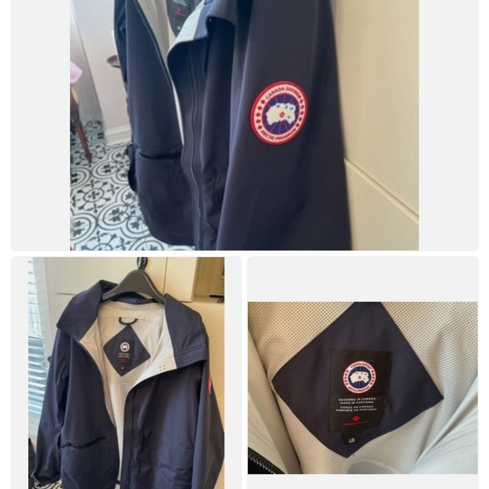 Canada Goose WOMEN Jacket Navy L - Picture 8 of 9